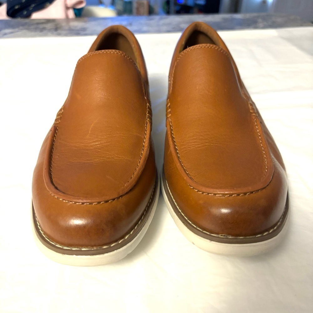NWOT Rockport loafers Total Motion Craft Venetian Cognac SZ 9.5 Brand New - Picture 5 of 14